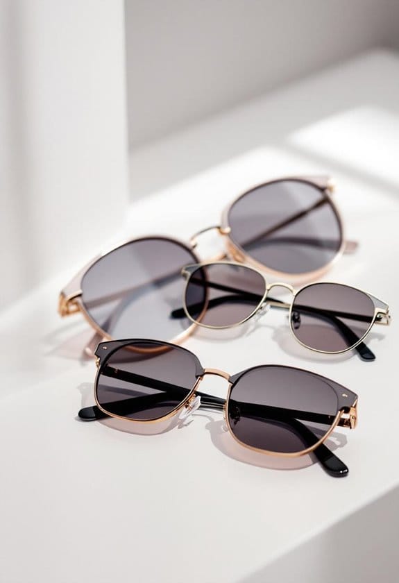 bold fashion small sunglasses