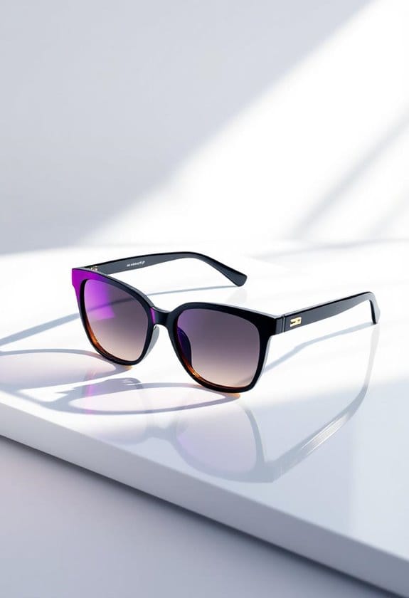 bold fashion wide sunglasses