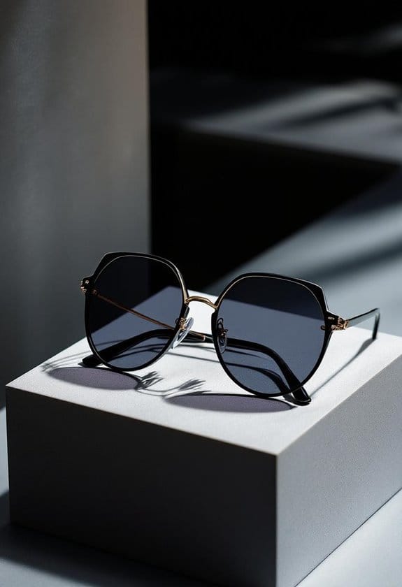 bold statement gothic sunglasses