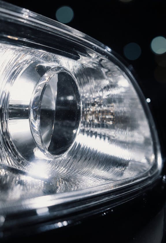clear lenses enhance night visibility