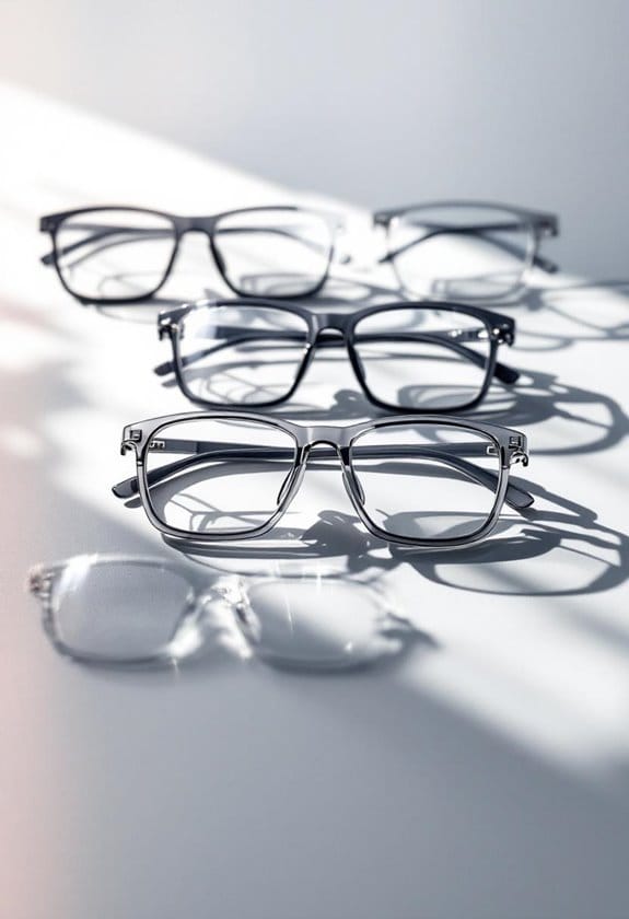 clear vision anti fog glasses
