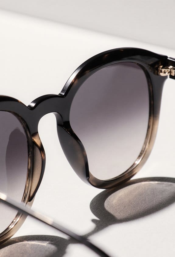 gradient sunglasses provide clarity