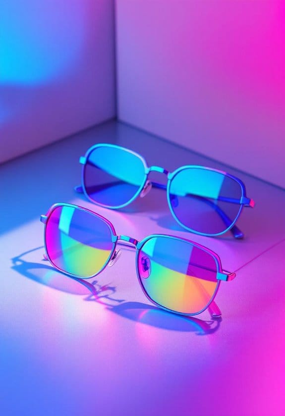holographic sunglasses for style