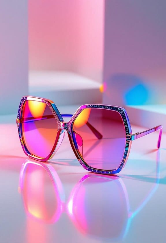 iridescent sunglasses for summer