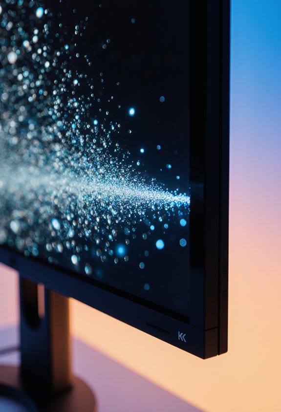 refresh rate enhances eye comfort