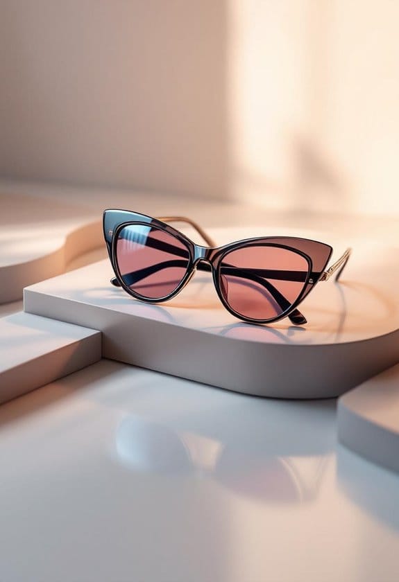 retro cat eye sunglasses