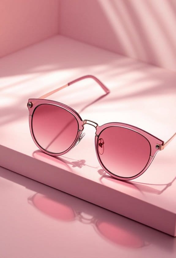 rose lens sunglasses styles