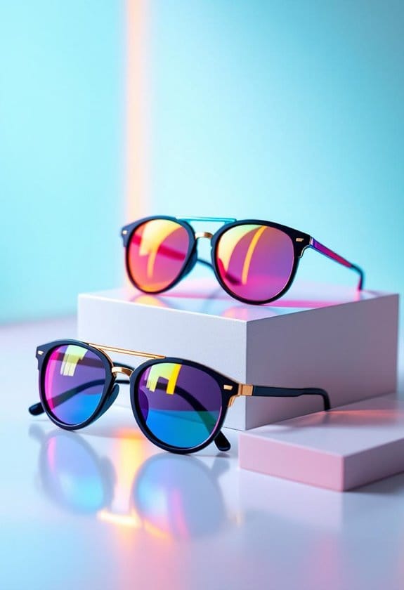 stylish color changing sunglasses