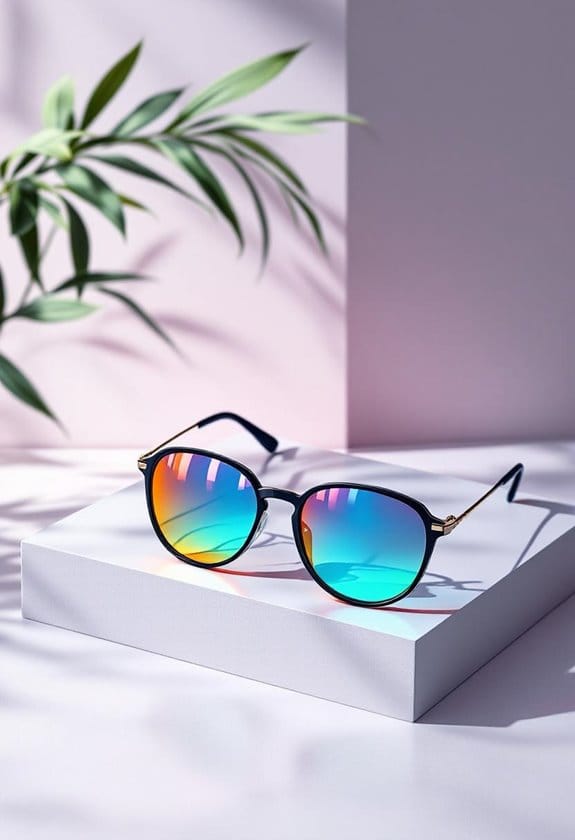 stylish full lens sunglasses
