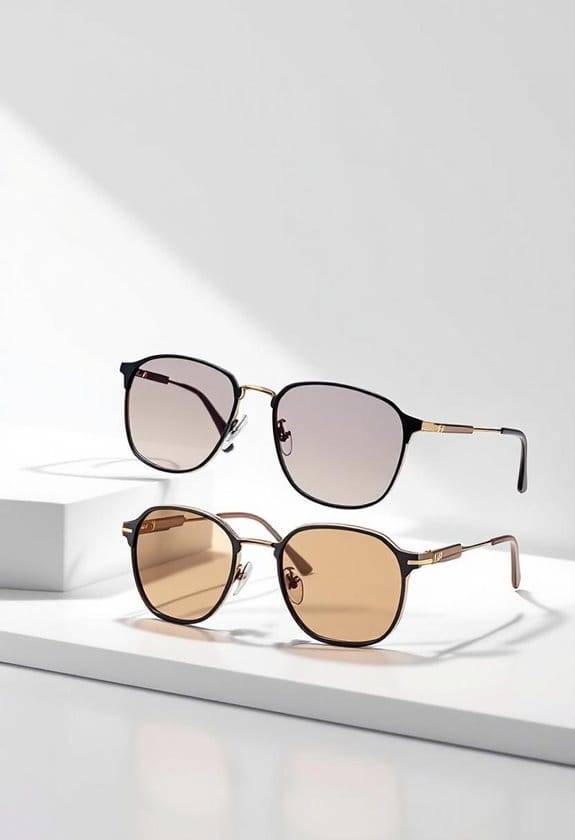 stylish functional bifocal sunglasses