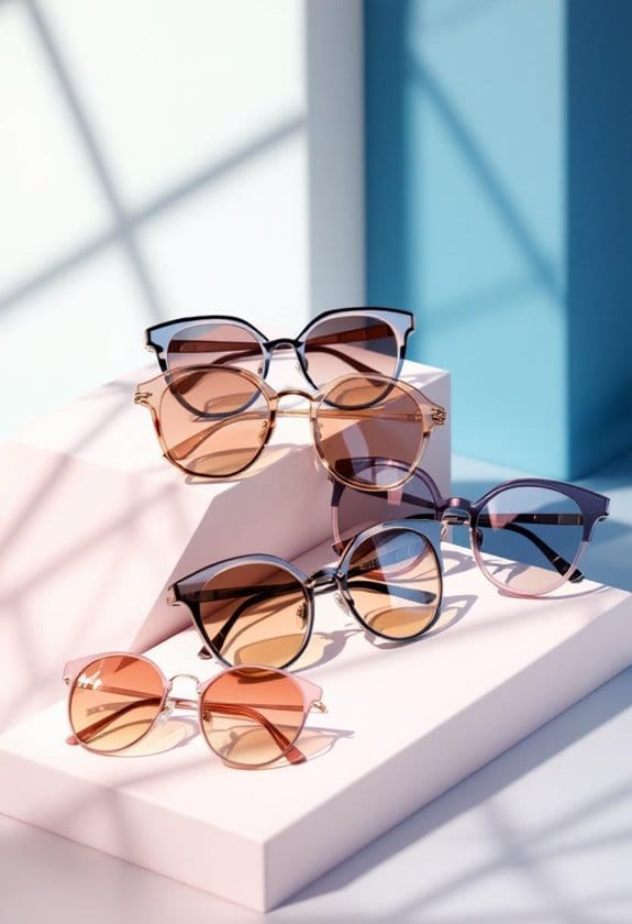 stylish gradient sunglasses trend