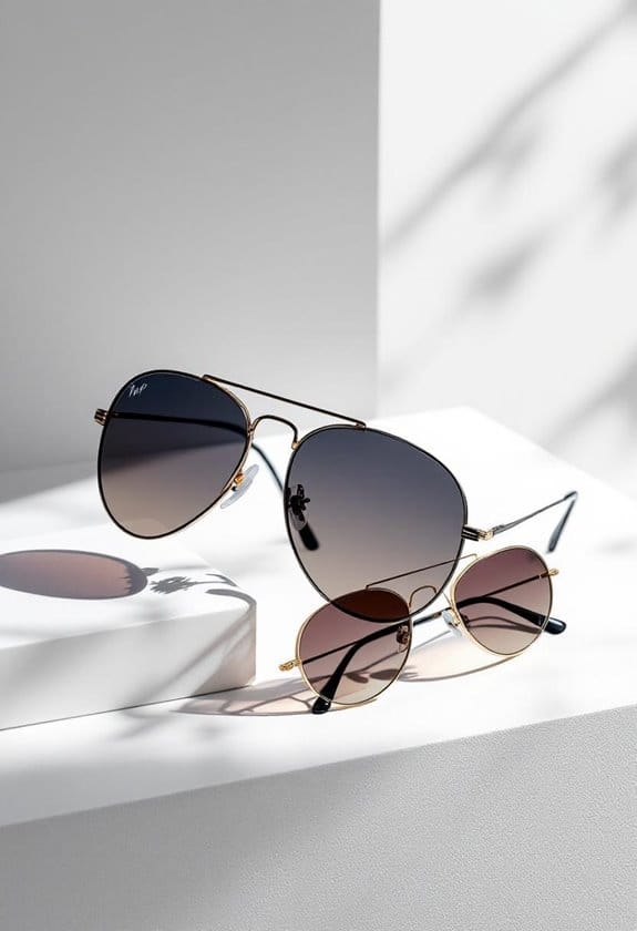 stylish men s aviator sunglasses