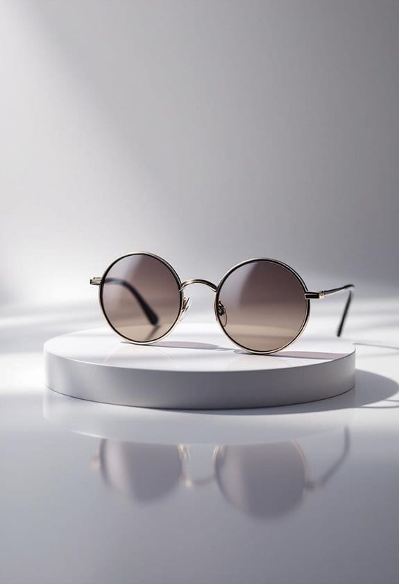 stylish round sunglasses selection
