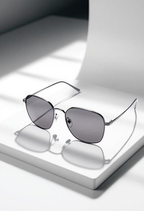 stylish semi rimless sunglasses selection