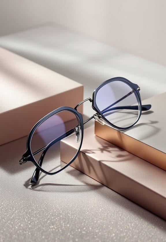 stylish tr90 frame glasses