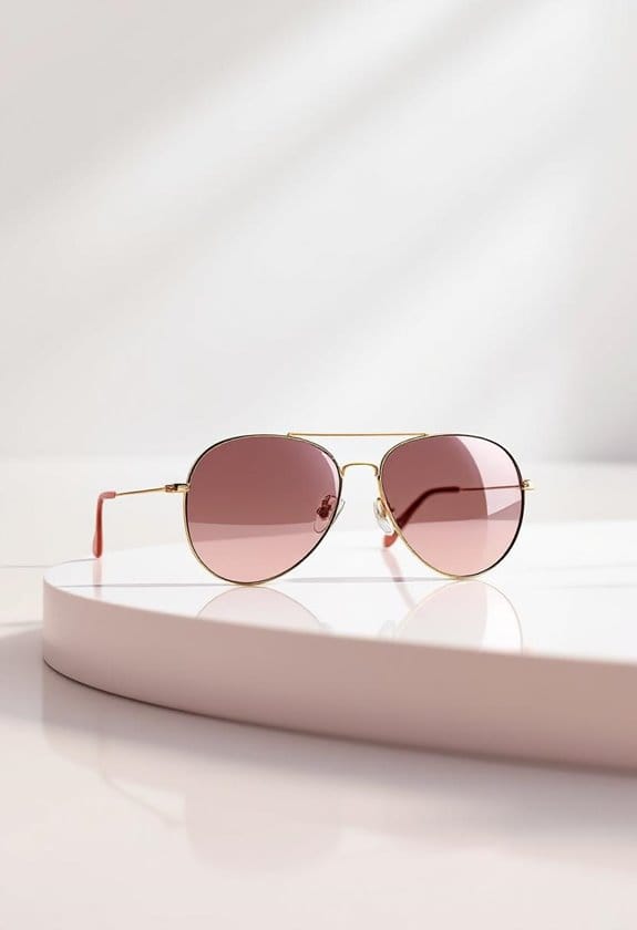 stylish women s aviator sunglasses