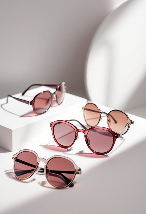 stylish women s tinted sunglasses