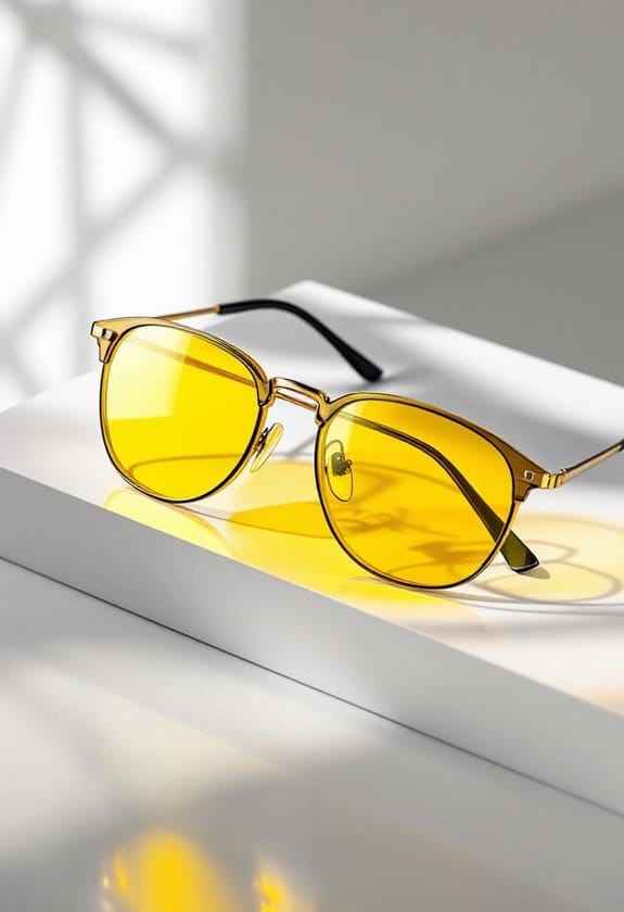 yellow tint driving glasses